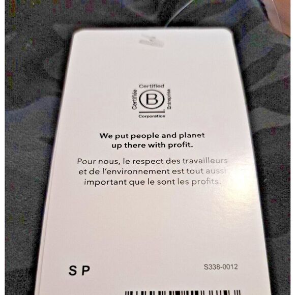 ATHLETA Sports Bra Size Small A-C Cup Gray Camo Gray Conscious Crop Bra - Picture 7 of 8